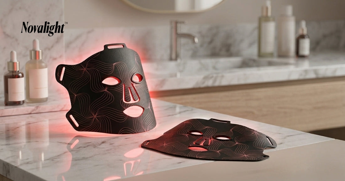 I Tested an LED Face and Neck Mask Bundle for 30 Days: Real Results