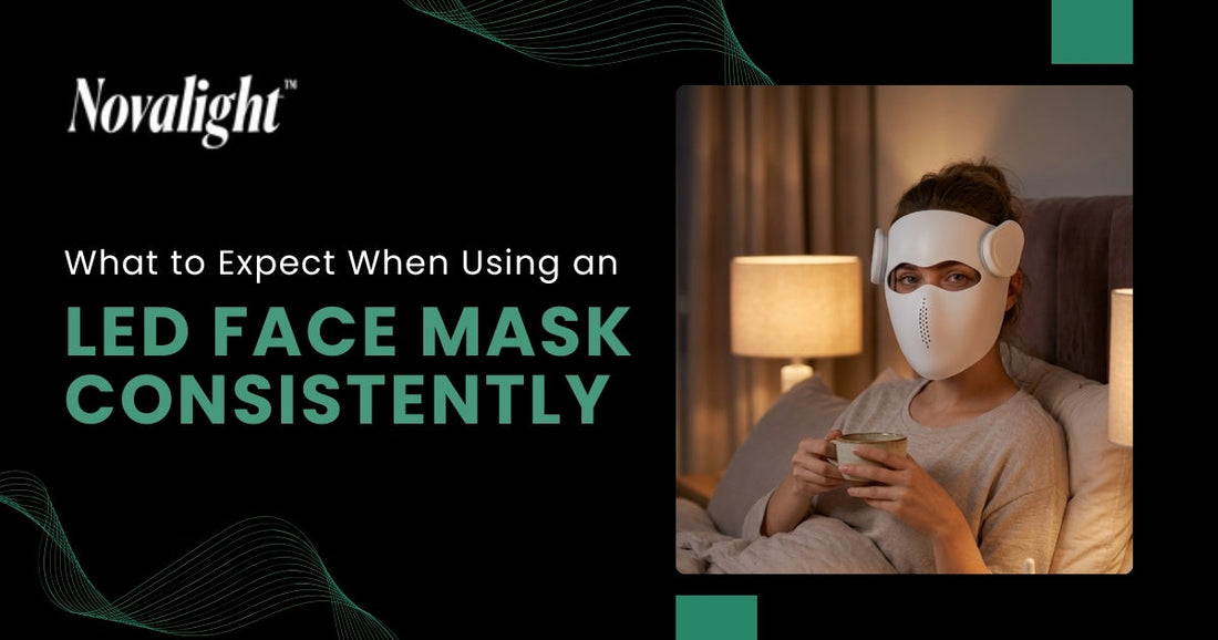 What to Expect When Using an LED Face Mask Consistently