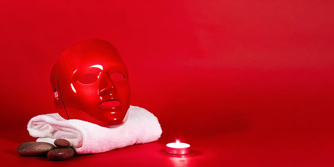 FDA-approved LED face mask for radiant skin.
