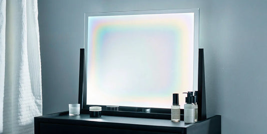 LED light therapy color chart.