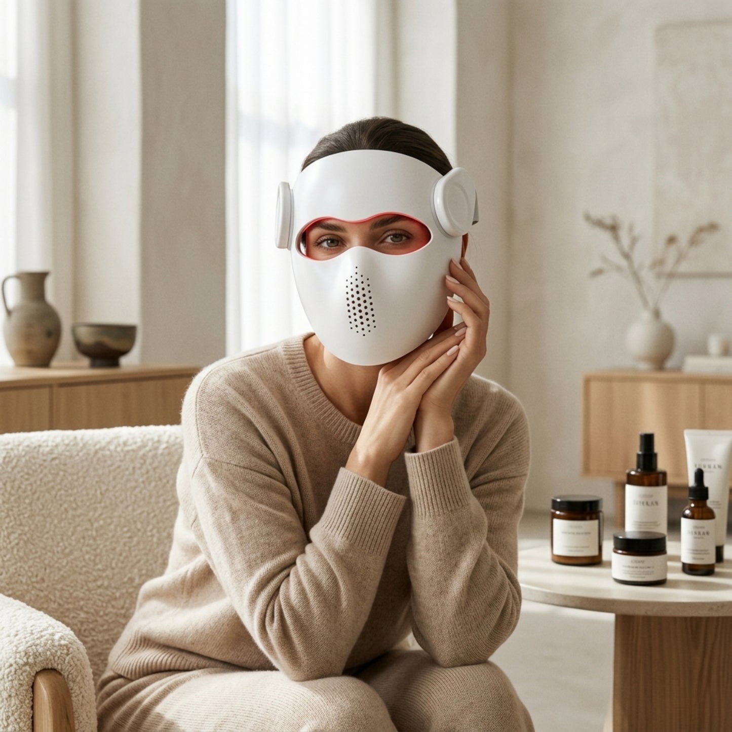 Novalight™ AuraLaser Pro LED & Laser Face Mask